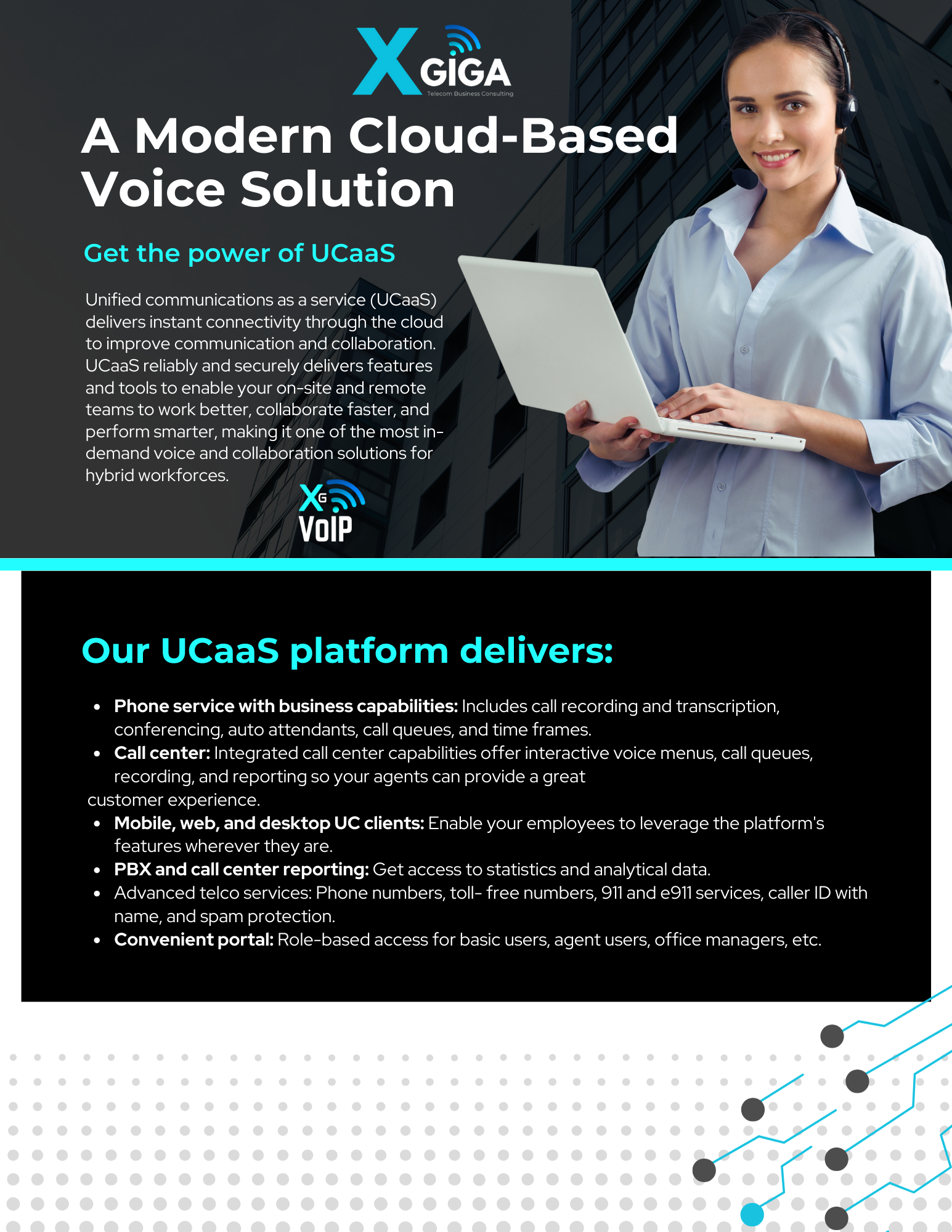 XGiGA UCaaS Platform - Cloud Voice Solutions